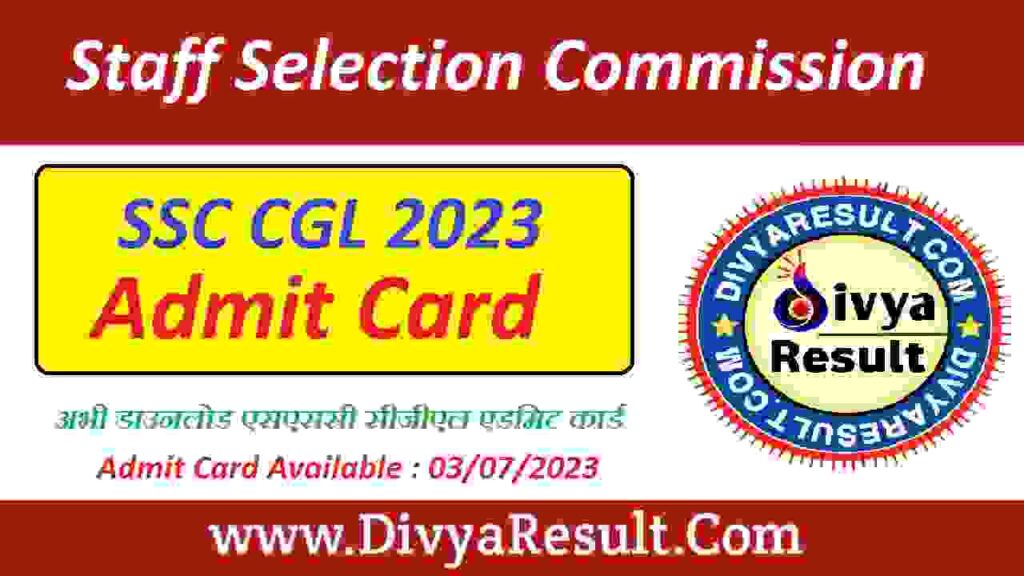ssc cgl admit card