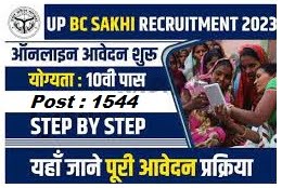 Up BC sakhi Yojana Bharti 2023