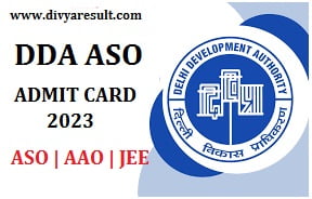 delhi aso admit card